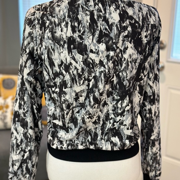 NIKE REVERSIBLE Kurtka Bonded Woven Bomber zip front jacket - Picture 4 of 8